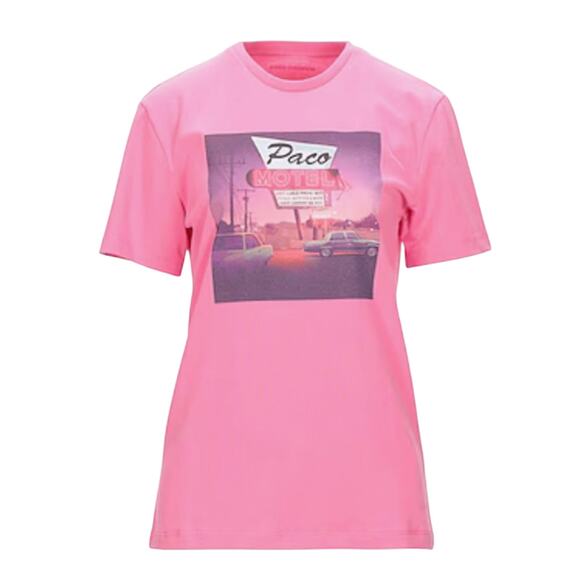 Short Sleeve Las Vegas T shirt Pink L - Picture 1 of 10